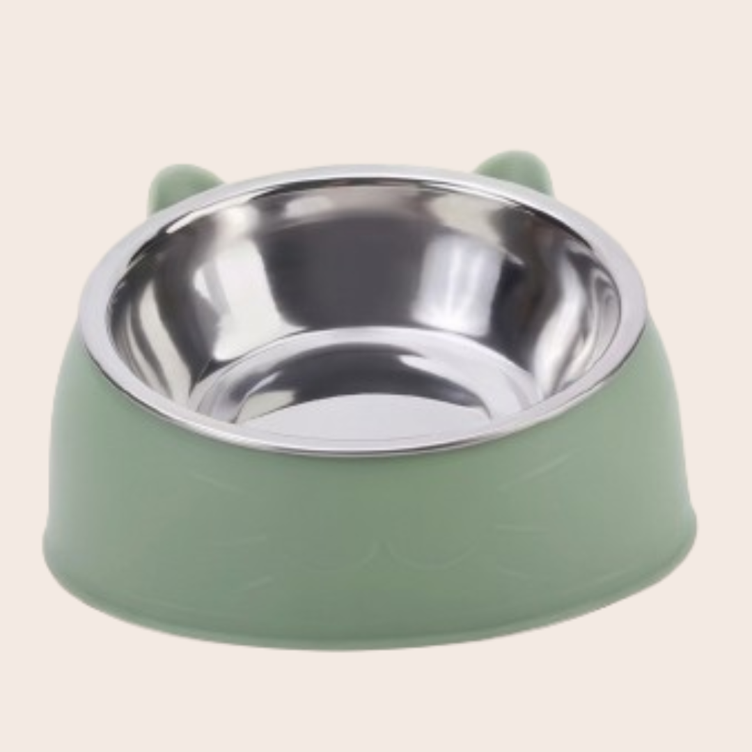 Raised pet bowl