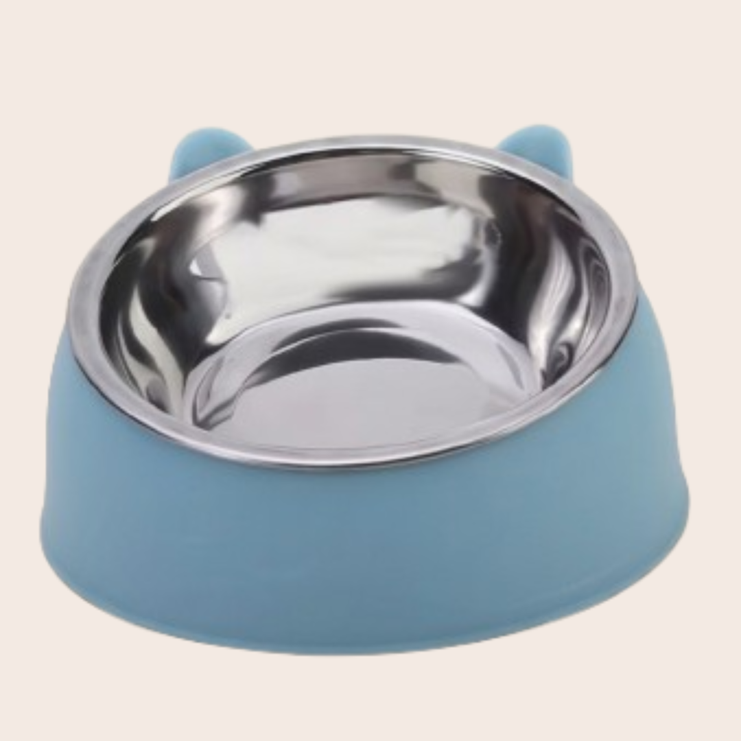 Raised pet bowl